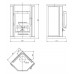 ABX SKANDIK 4660-6,Holz-Kaminofen, Keramik - geteiltes Glas 4660-6KD