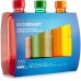 SODASTREAM Sprudlerflasche orange/red/grün 3St,