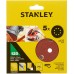 Stanley STA32037-XJ Schleifblatt für Exzenterschleifer 125mm, P120, 5 Stück