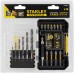 Stanley STA88554 FatMax 19-teiliges Eisenbohrer- und Bit-Set