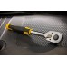 Stanley STMT82666-0 Steckschlüsselsatz mit Ratsche 1/4", 72 Zähne, 11-teilig