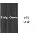 RAVAK SDU Rosa Comfort R Waschtischunterschrank, Strip Onyx/weiß X000000313