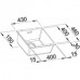 BLANCO Subline 400 - U Granitspüle mit Exzenter 515754