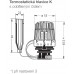 HEIMEIER Thermostat-Kopf mit Fernfühler, Nullstellung 7002-00.500