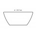 BANQUET Snack-Teller, rund 20.5 cm LAVENDER 60SM01L