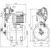 WILO HWJ 204 EM 50l selbstansaugende Hauswasseranlage 2549384